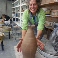 debra griffin pottery made with mark shapiro