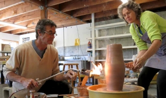 debra griffin pottery lessons